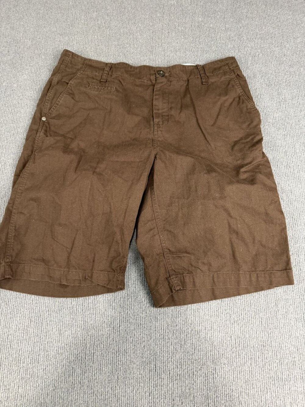 American Classics Russell Simmons Mens Brown Shorts Size 38